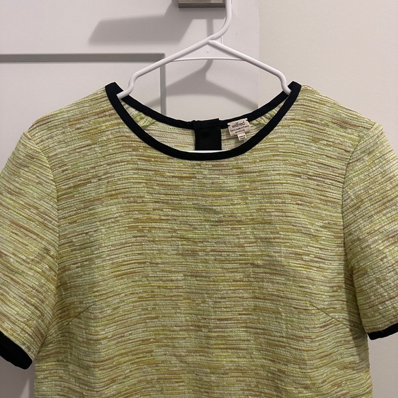 Aritzia Wilfred Heathered Green Blouse Short Sleeve T-shirt Size Medium Women’s - Picture 7 of 11